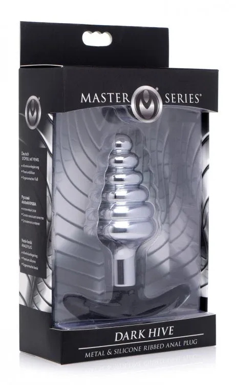 Male Sex Toys Master Series Dark Hive Anal Plug Master Series