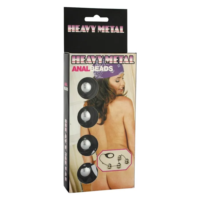 Male Sex Toys Seven Creations Heavy Metal Anal Beads