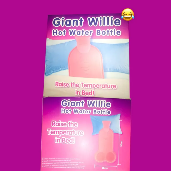 Male Sex Toys Spencer and fleetwood Willy Hot Water Bottle Natural Rubber Joke Funny Adult Gift Penis Shape Naughty