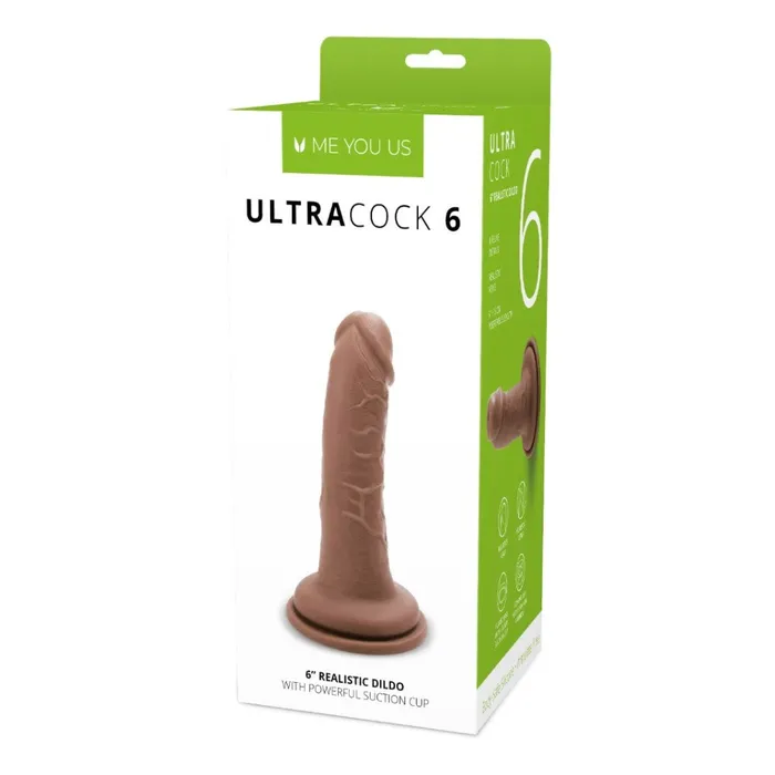 Me You Us Ultra Cock 6 Realistic Dildo Brown Me You Us Female Sex Toys