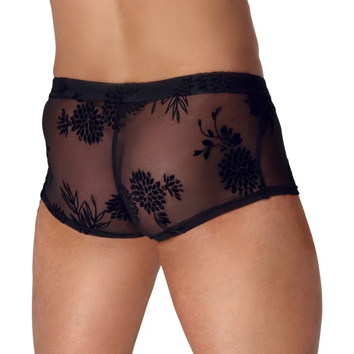 Noir Hosiery Noir Sheer Floral Lace Pants