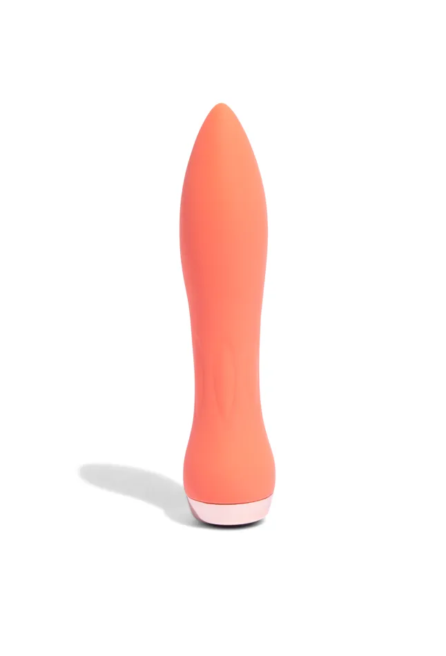 Nu Sensuelle Female Sex Toys 60SX AMP SILICONE BULLET CORAL