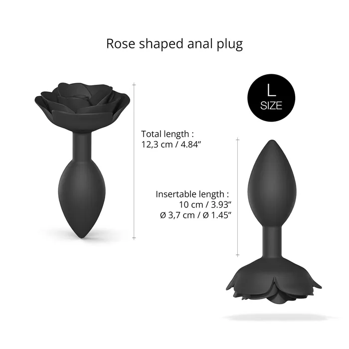 OPEN ROSES L SIZE BLACK ONYX LOVE TO LOVE Anal