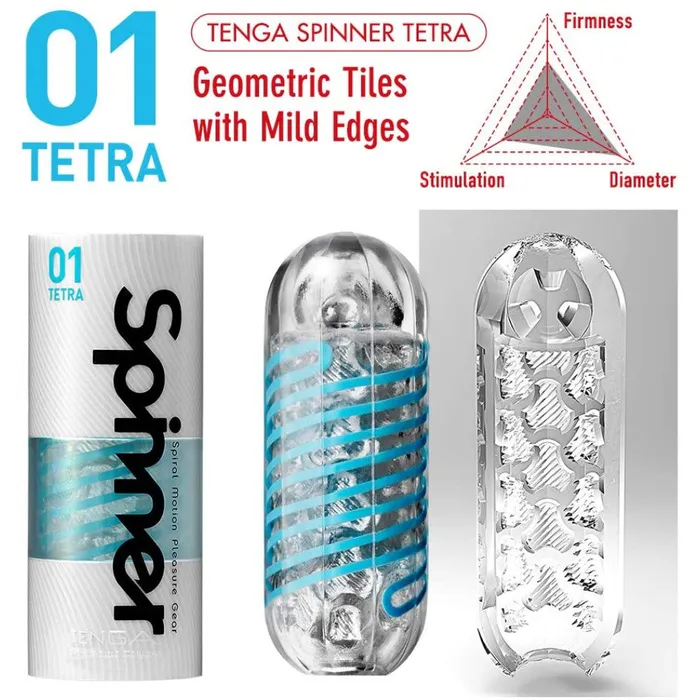 Original Tenga Spinner Tetra masturbator Tenga Male Sex Toys