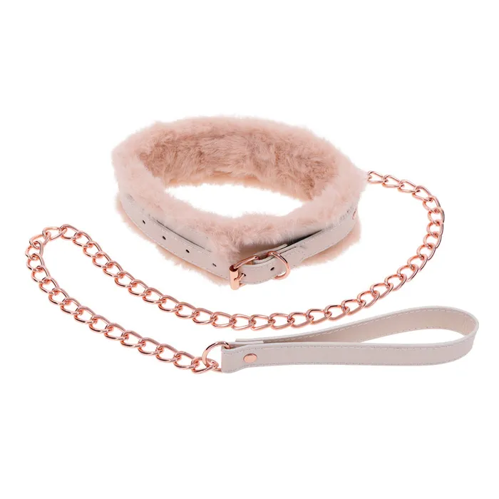 Peaches n CreaMe Fur Collar Leash Sex Mischief Vibrators