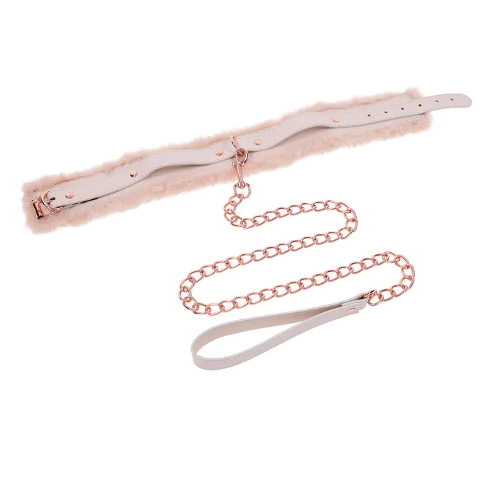 Peaches n CreaMe Fur Collar Leash Sex Mischief Vibrators