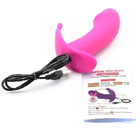 Pink 12Speed Remote Control Rechargeable Silicone GSpot Vibrator LFLLC Female Sex Toys