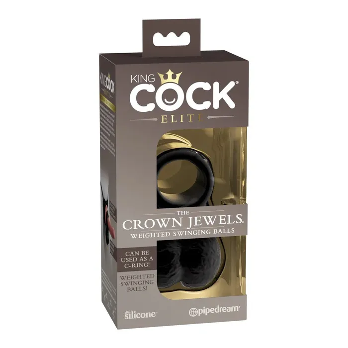 PipeDream Dildos King Cock The Crown Jewels Weighted Swinging Balls