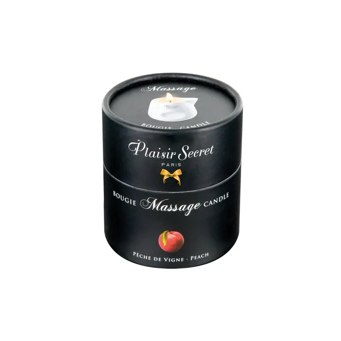 Plaisirs Secrets Couples Ralica Plaisir Secret massage candle with peach aroma