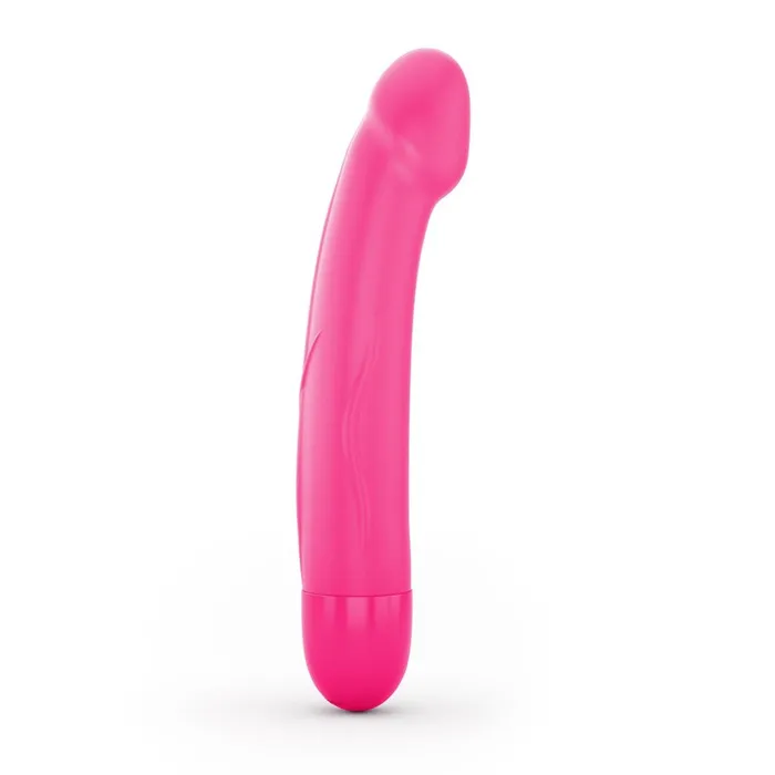 Powerful rechargeable Gspot silicone vibrator Real Vibration M pink Dorcel Vibrators