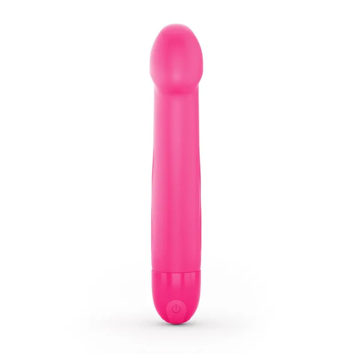 Powerful rechargeable Gspot silicone vibrator Real Vibration M pink Dorcel Vibrators