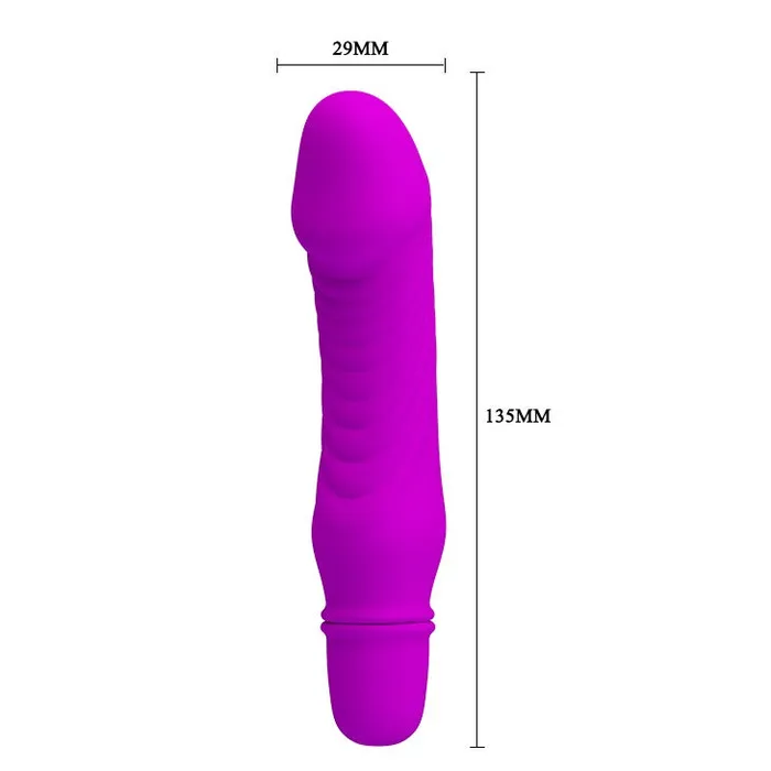 Pretty Love Stev Small Silicone Vibrator Purple Pretty Love Vibrators