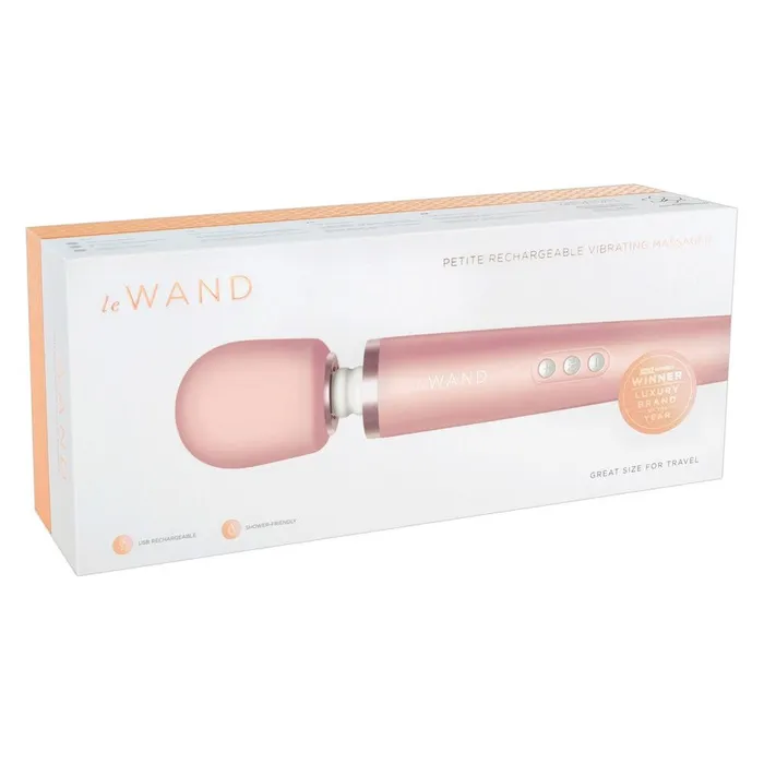 Rechargeable powerful massager Le Wand pearl pink Le Wand Vibrators