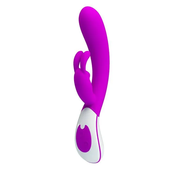 Rechargeable rabbit vibrator with two Harlan motors Pretty Love Female Sex Toys