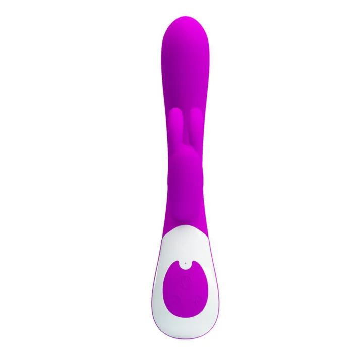 Rechargeable rabbit vibrator with two Harlan motors Pretty Love Female Sex Toys