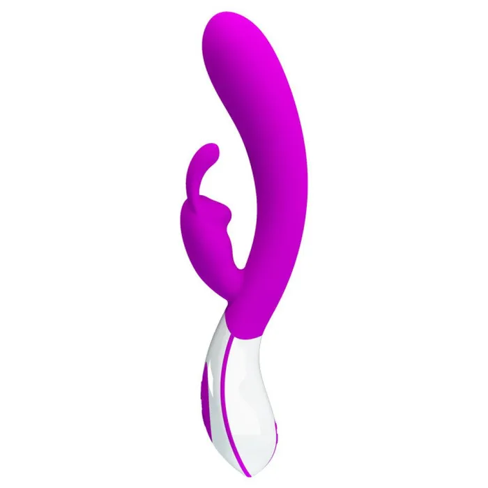 Rechargeable rabbit vibrator with two Harlan motors Pretty Love Female Sex Toys