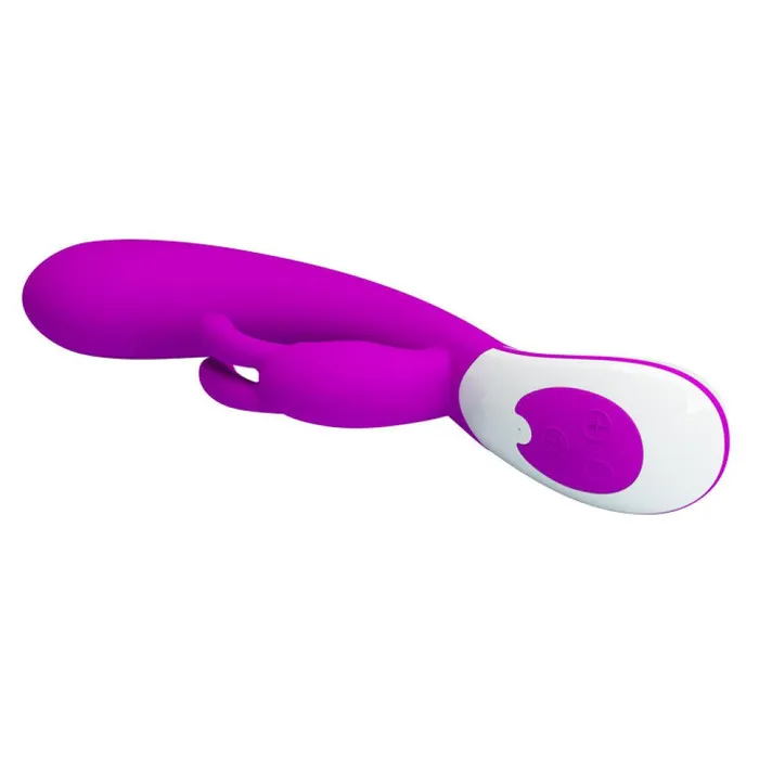 Rechargeable rabbit vibrator with two Harlan motors Pretty Love Female Sex Toys