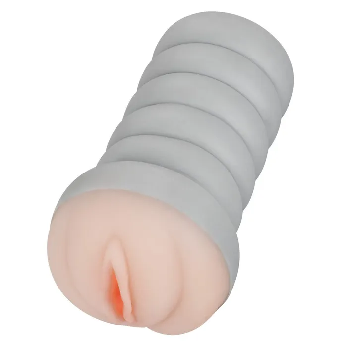 Ribbed Gripper Tight Pussy Grip Ivory Stroker California Exotic Male Sex Toys