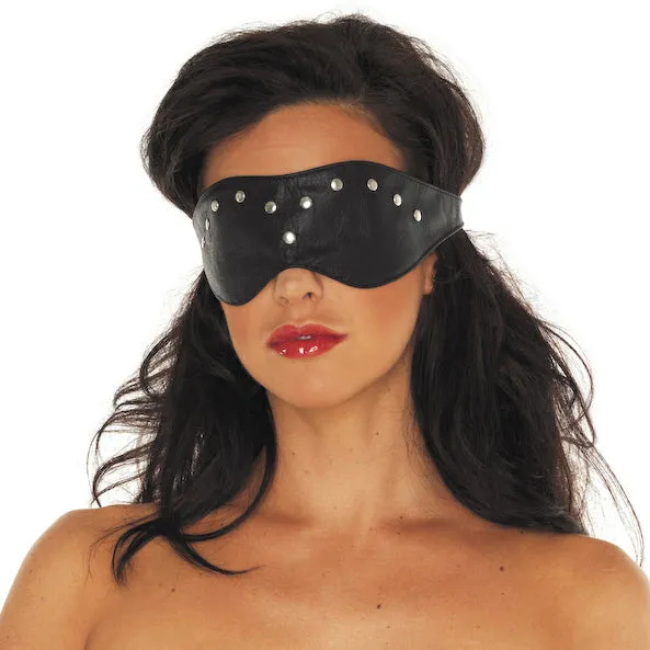 Rimba Restraints Leather Blindfold Mask