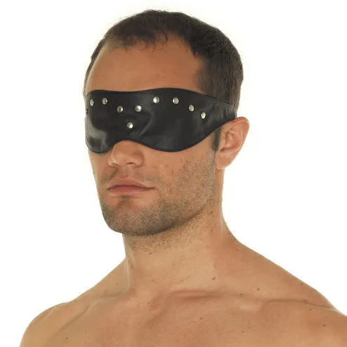 Rimba Restraints Leather Blindfold Mask