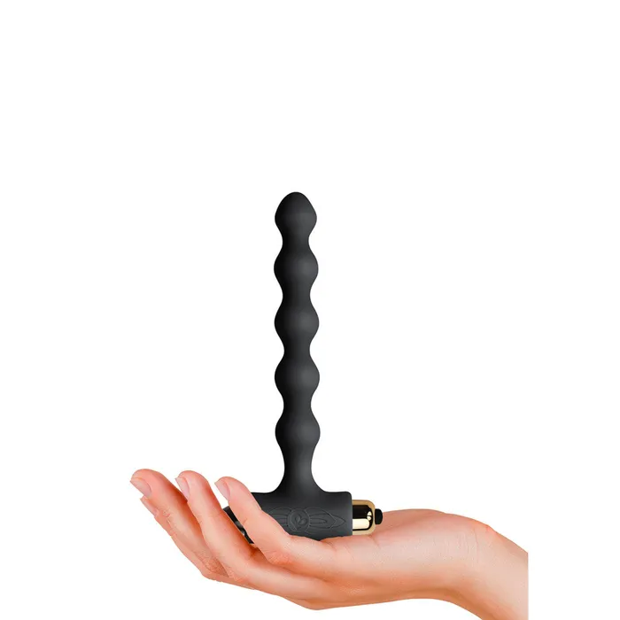 RocksOff Anal Pearls Vibrating Anal Rosary Black