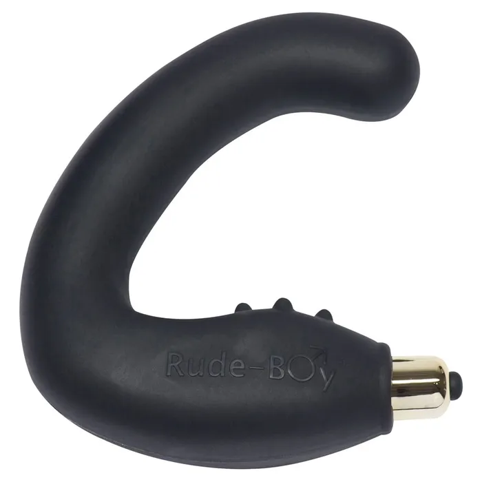 Rocks Off RudeBoy 7 Male Prostate Massagers Black Rocks Off Anal