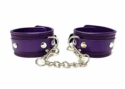 Rouge Garments Vibrators Purple Wrist Cuffs