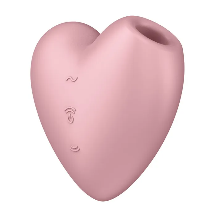 Satisfyer Satisfyer Cutie Heart Air Pulse Vibrator Pink Vibrators