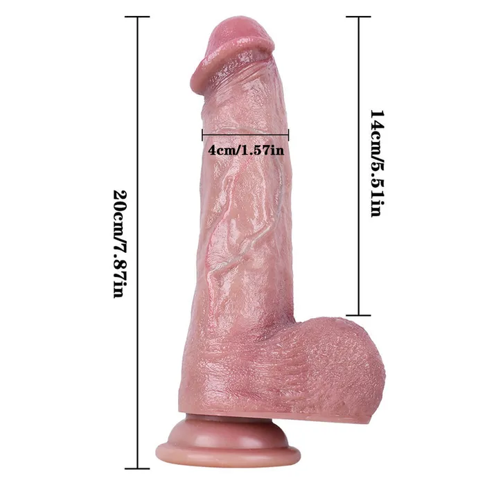 sex toys Female Sex Toys Slim Flesh with Ball Realistic Dildo