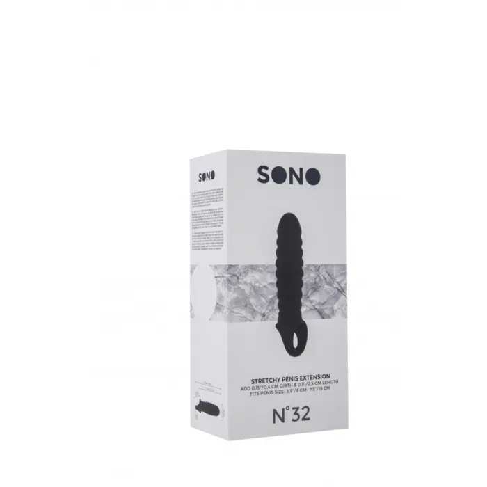 Shots Toys Elastic penis extender and thickener Sono 32 Male Sex Toys