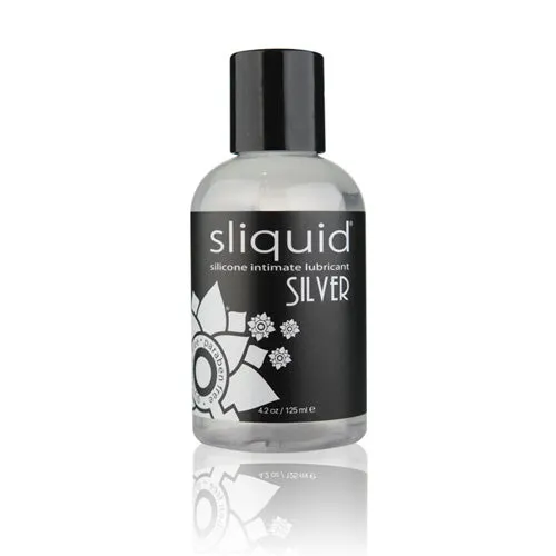 Sliquid Lubricants Sliquid Naturals Silver Silicone Lubricant125ml