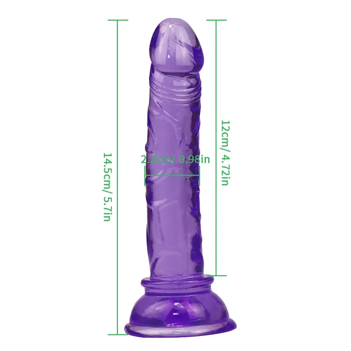  Small purple dildo small Suction Cup Dildos