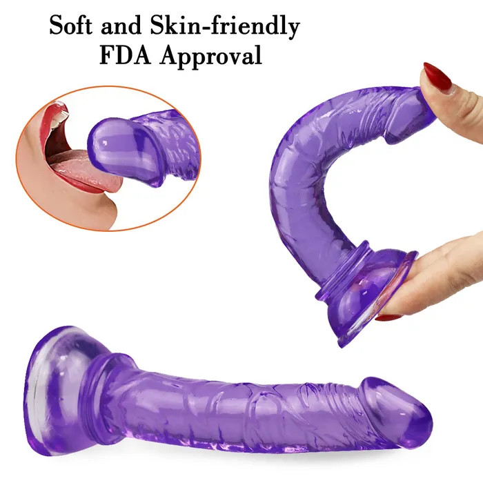  Small purple dildo small Suction Cup Dildos