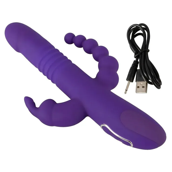 Sweet Smile Triple Multifunctional Silicone Vibrator You2Toys Vibrators