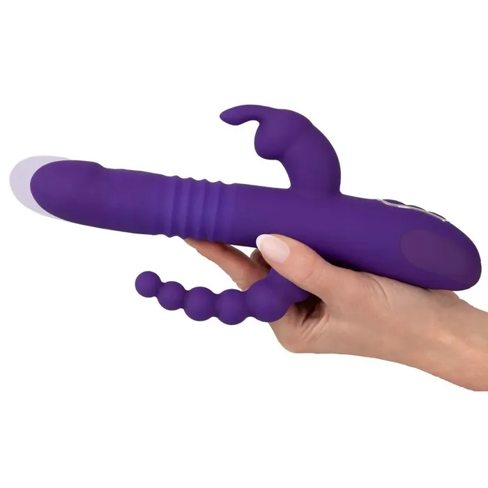 Sweet Smile Triple Multifunctional Silicone Vibrator You2Toys Vibrators