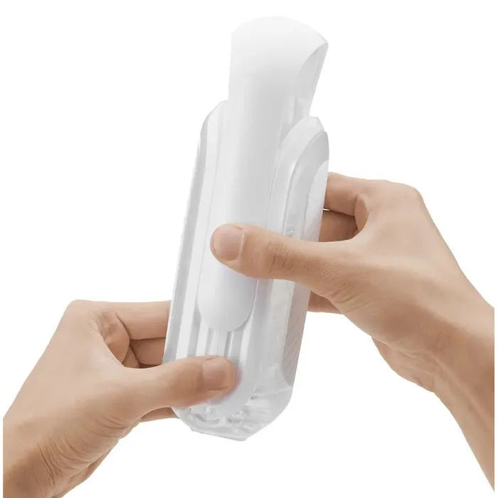 Tenga Luxury flip zero gravity silicone masturbator white Male Sex Toys