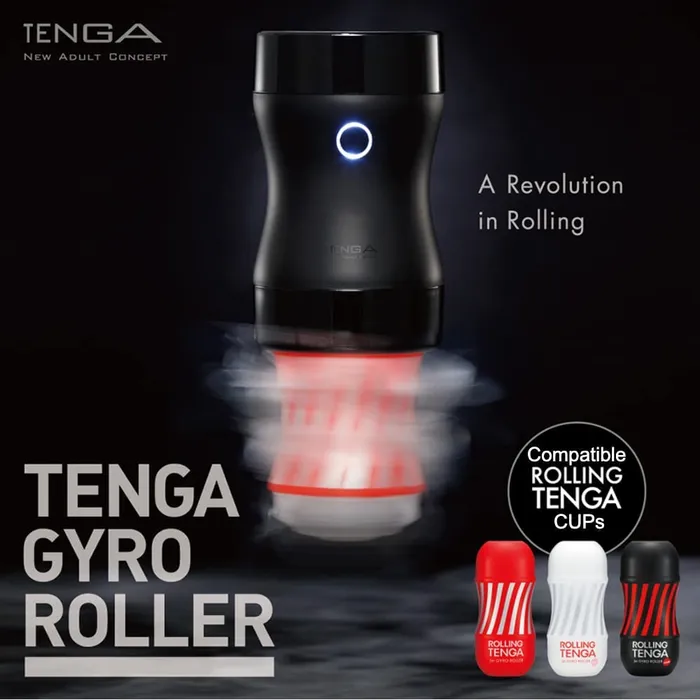 Tenga Male Sex Toys ROLLING TENGA GYRO ROLLER CUP STRONG