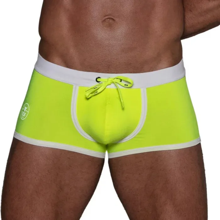 TOF Paris Neon Swim Trunks Yellow Size L Male Sex Toys