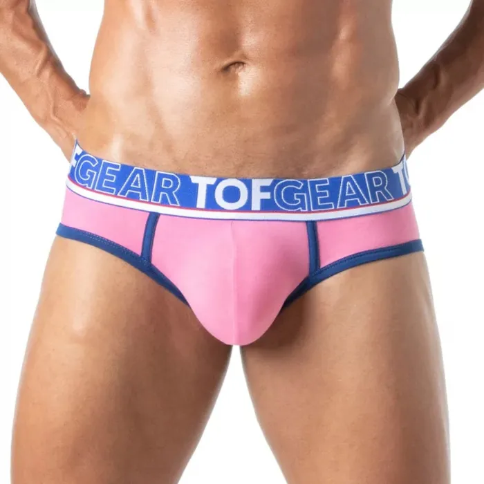 TOF Paris Vibrators Champion Brief Pink Size S