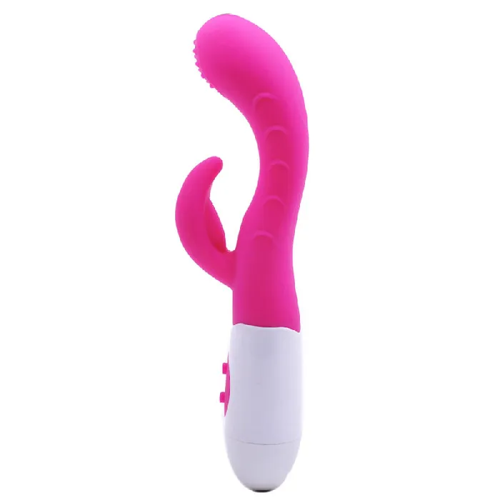 Various Toy Brands Vibrators Silicone Dual Motors GSpot Vibrator Pink