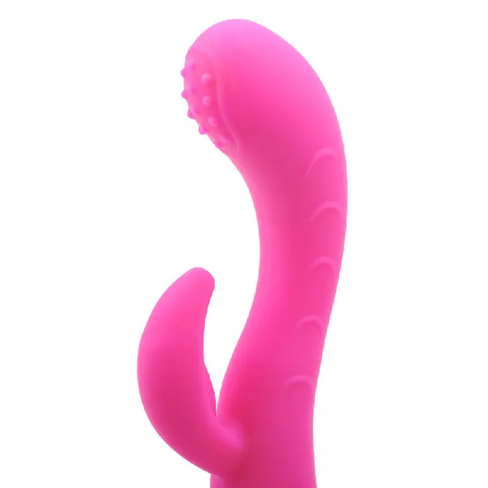 Various Toy Brands Vibrators Silicone Dual Motors GSpot Vibrator Pink