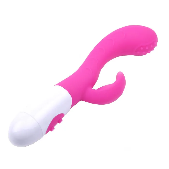 Various Toy Brands Vibrators Silicone Dual Motors GSpot Vibrator Pink