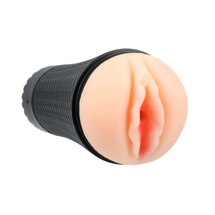 Vibrating Stroker masturbator Pink Pussy Lybaile Male Sex Toys