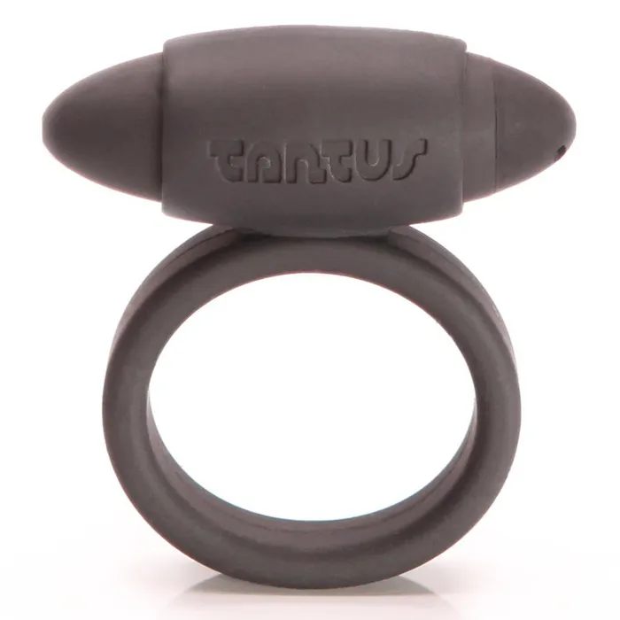 Vibrating Super Soft Cock Ring Black Tantus Male Sex Toys