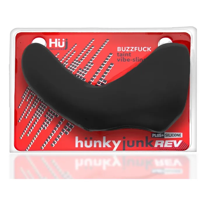 Vibrators BUZZFUCK sling with taint vibe TAR ICE Hunkyjunk