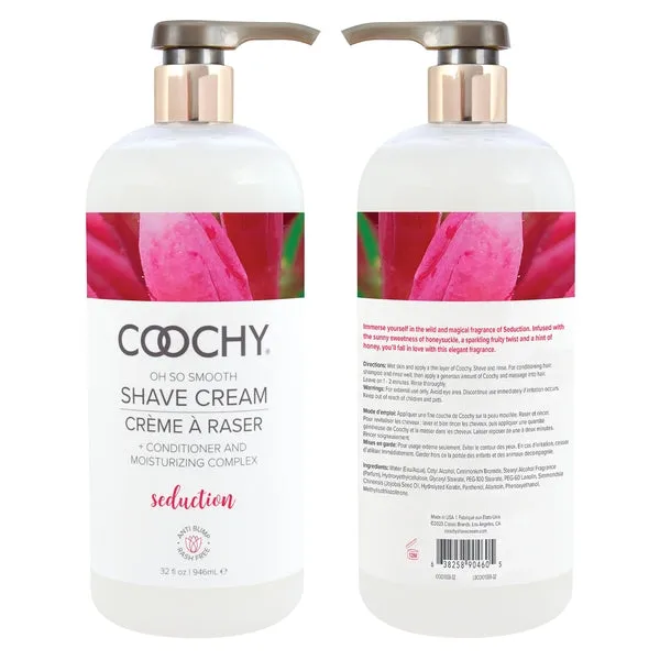 Vibrators Coochy Shave Cream Seduction 32oz 946mL