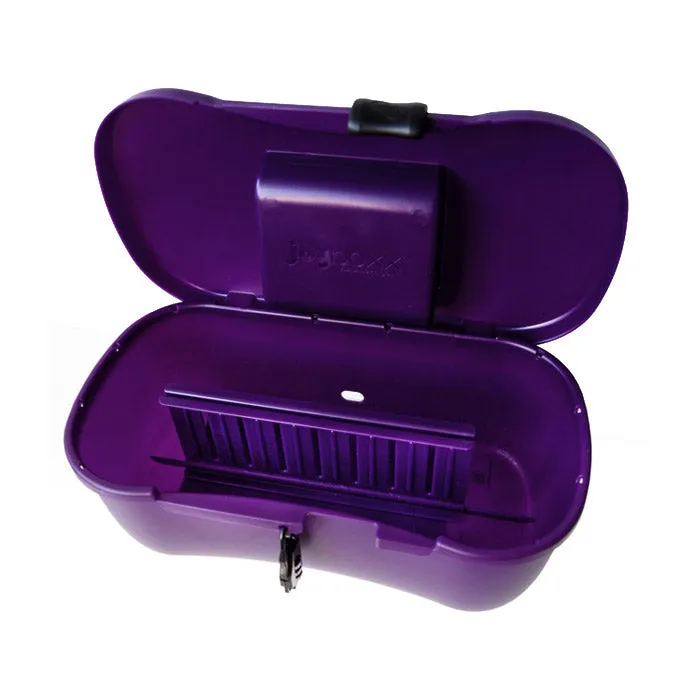 Vibrators Joyboxx Joyboxx Sex Toy Hygienic Storage System Purple