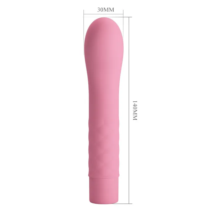 Vibrators Pretty Love Atlas Gspot Silicone Vibrator Pink