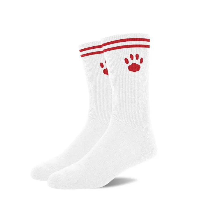 Vibrators Prowler RED Crew Socks White Red Prowler Red