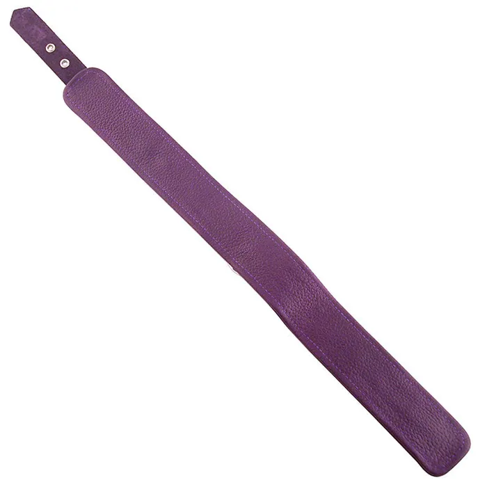 Vibrators Rouge Garments Purple Leather ORing Collar